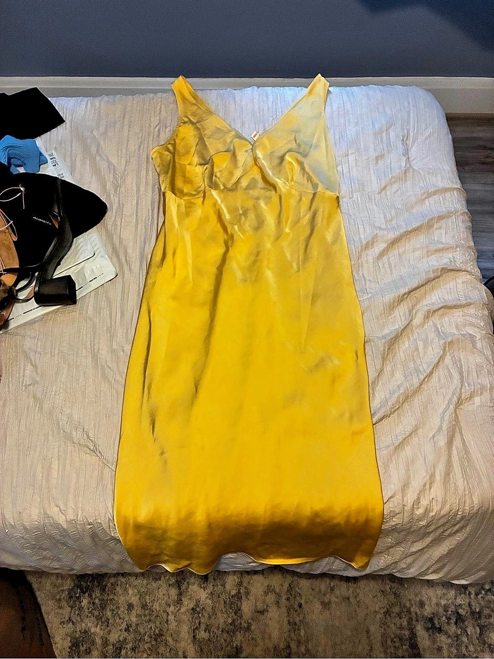 Yellow Midi Dress Like New